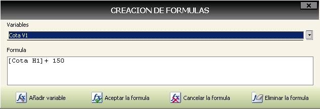 creacion de formulas